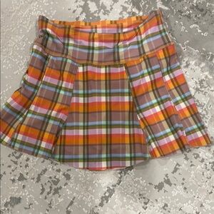 Bobbe Active wear Plaid Multicolor Women's Skirt